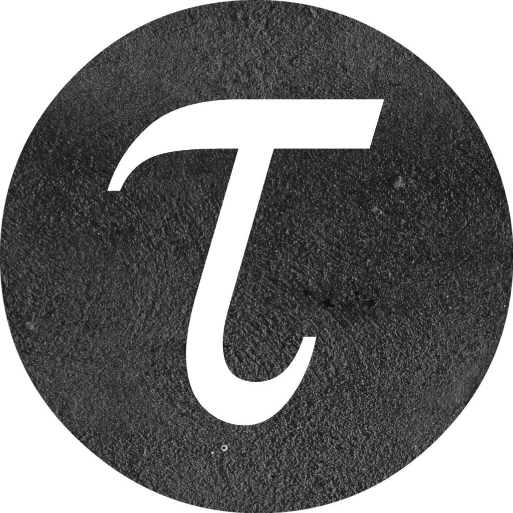 La Toquade restaurant - logo négatif
