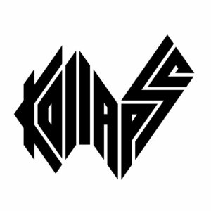 Variante du logo Kollaps avec un "e" ajouté à la fin