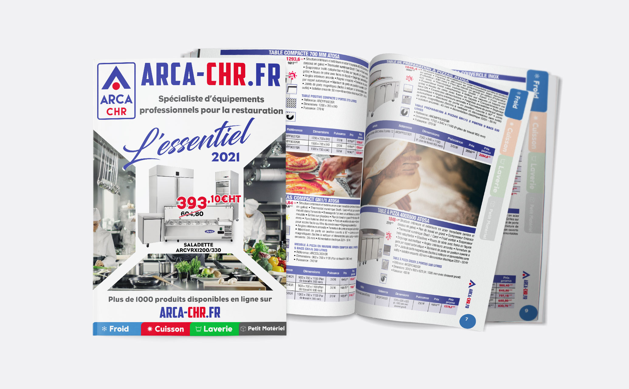 ARCA-CHR, vente de matériel professionnel de cuisine