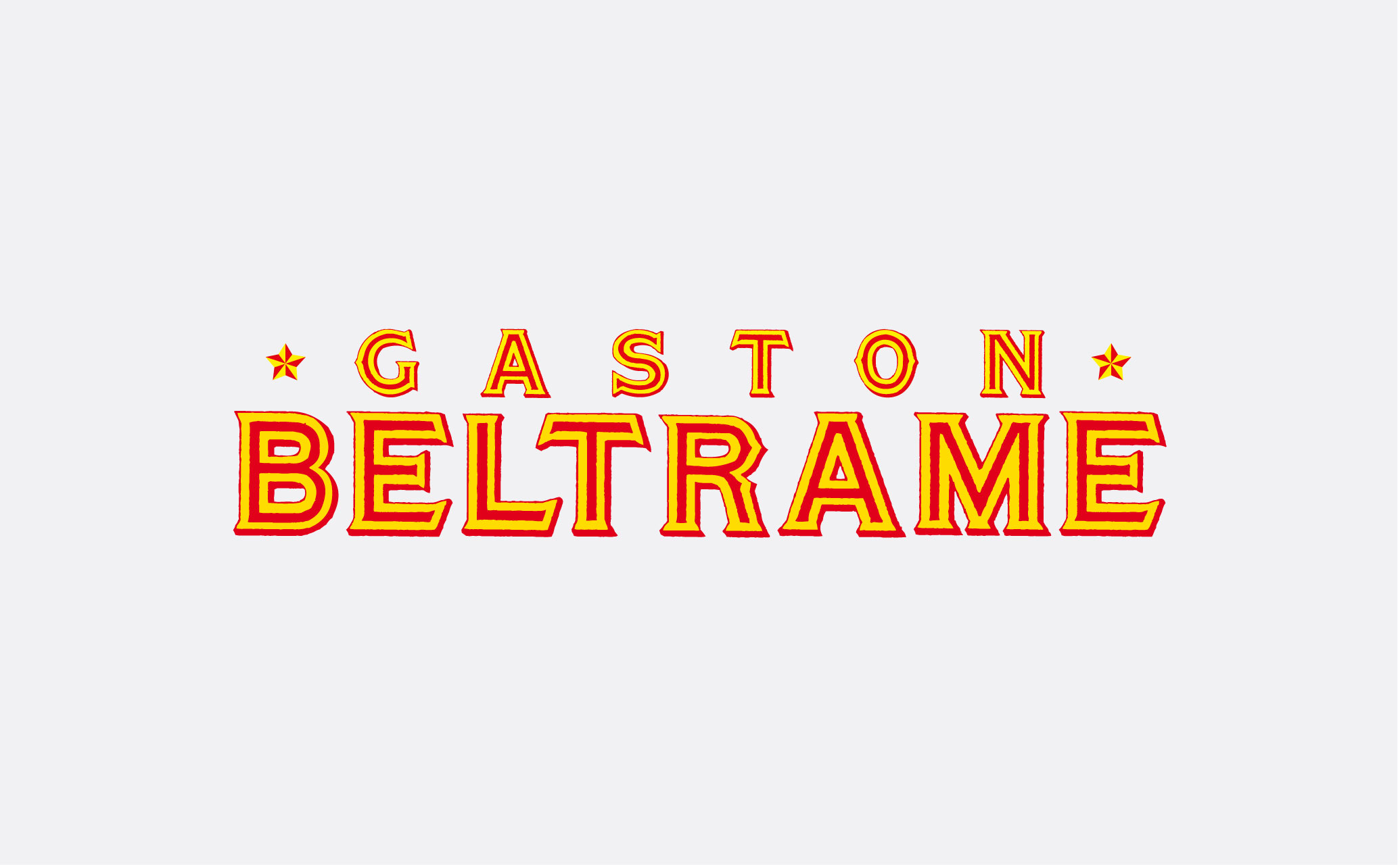 Gaston Beltrame - chanteur occitan - identité visuelle